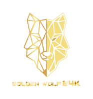Das Originallogo Golden Wolf 24k steht für Stärke und Qualität